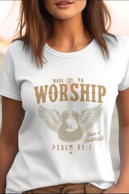 Made To Worship Raise UNISEX Round Neck TShirt