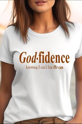 God Fidence Knowing  UNISEX Round Neck TShirt