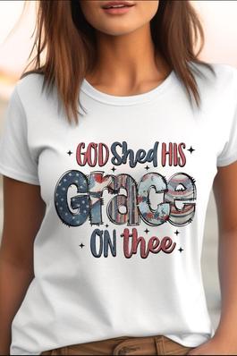 God Shed His Grace On Thee UNISEX Round NeckTShirt