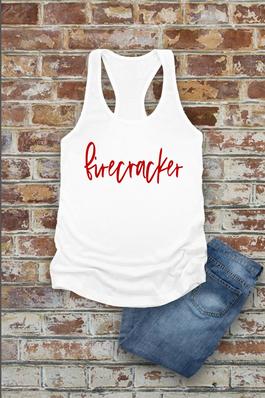  Women Fit  Fitted Racerback Tank Top 