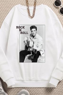 ROCK N ROLL  graphic sweatshirts