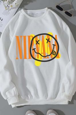 NIRVANA graphic sweatshirts
