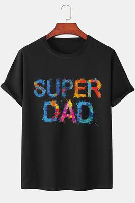 SUPER DAD graphic  tee