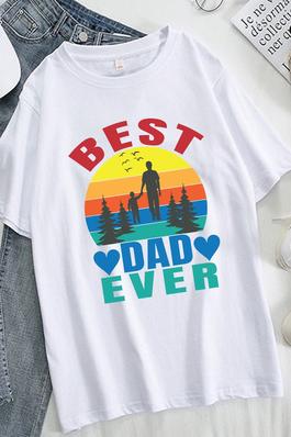 BEST DAD EVER graphic  tee