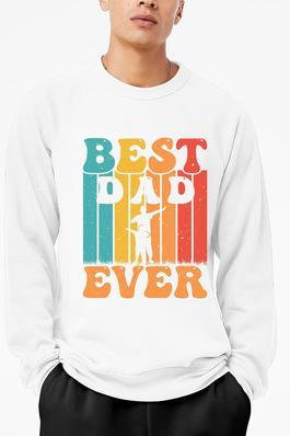 BEST DAD graphic sweatshirts