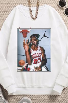 CHICAGO BULLS graphic sweatshirts