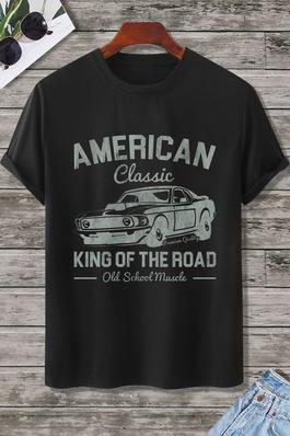 KING OF THE ROAD graphic  tee