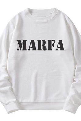 MARFA graphic sweatshirts