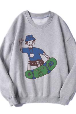 SKATE graphic sweatshirts