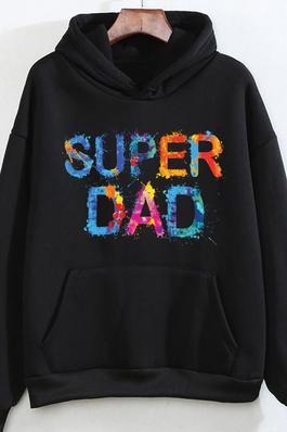 SUPER DAD  graphic sweatshirts