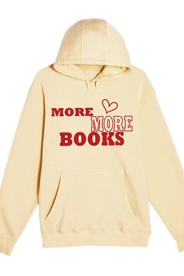 MORE BOOKS graphic sweatshirts