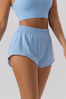Loose running outdoor high-rise yoga shorts