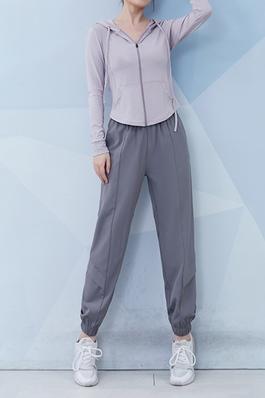 Breathable long-sleeved top & casual pant sets