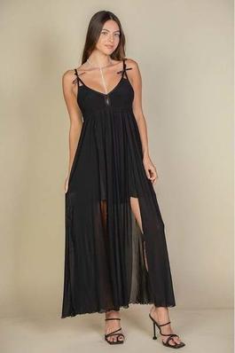 Sultry Sway Mesh Maxi Dress