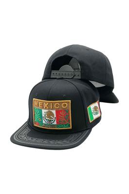 MEXICO FLAG EMBROIDERY SNAPBACK CAP 0152-11