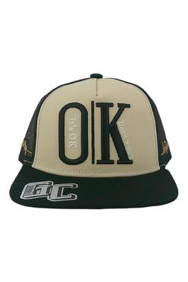 IT'S OK DON'T WORRY EMBROIDERY SNAPBACK CAP 