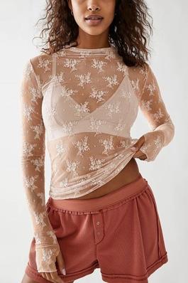 Lace Mesh Top