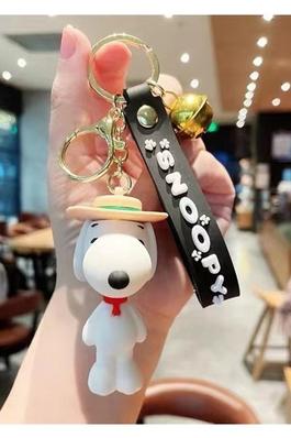 Snoopy Cute Doll Silicone Keychain
