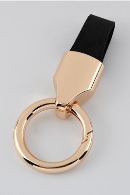 Fashionable Matte Leather Keychain Pendant