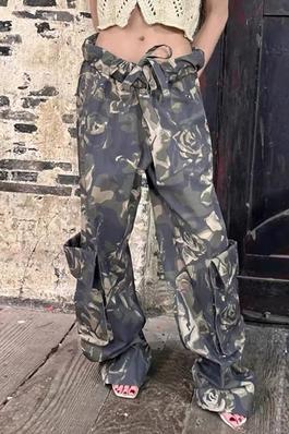 Camouflage Multi Pockets Cargo Pants