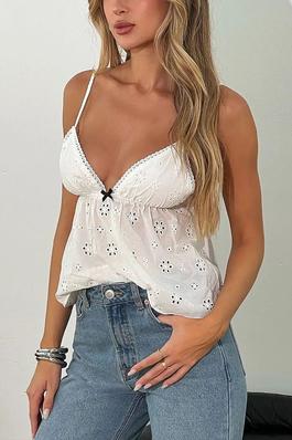 Solid Cutout Camisole