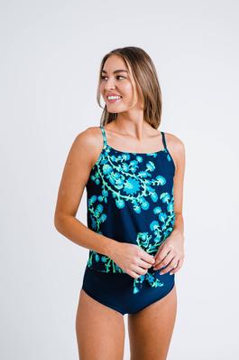 Riley Knotted Swim Top Plus Size