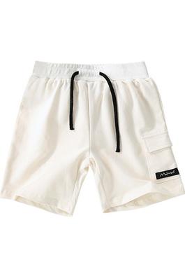 Elastic Waist Solid Color Boys' Sport Shorts