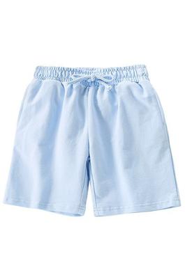 Elastic Waist Solid Color Casual Stylish Kids Shorts