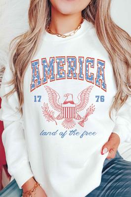 AMERICA 1776 EAGLE Graphic Sweatshirt