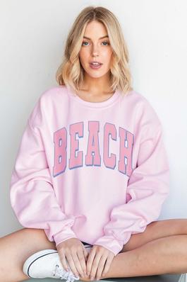 BEACH Graphic Sweatshirt