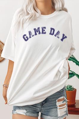 GAME DAY Oversized Graphic Tee