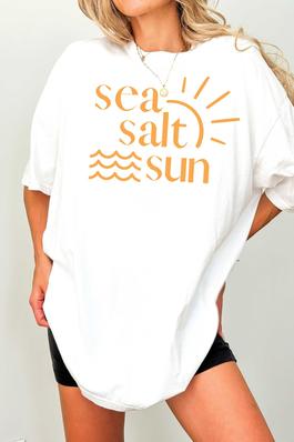 SEA SALT SUN Oversized Graphic Tee