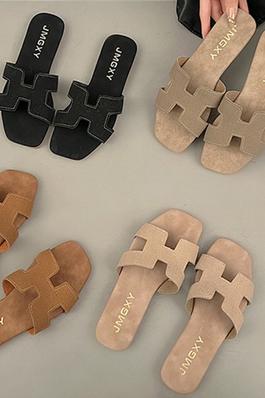 Frosted H Band Sandals