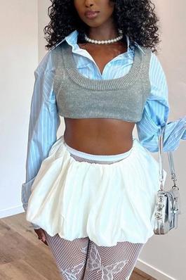 Bubble Mini Skirt