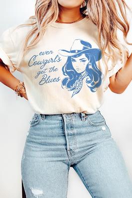 Cowgirl Blues Comfort Colors Tee