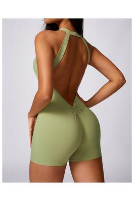 Aria Seamless Open Back Bodysuit