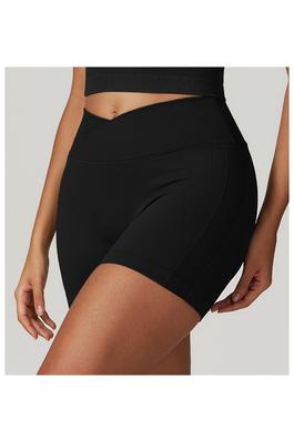 Mirabelle Crossover High Waist Knitted Active Short