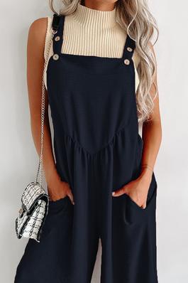 Sleeveless Loose Fit Jumpsuits