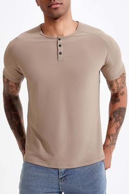 Casual Sport Henley Shirts