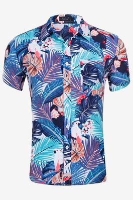Hawaiian Short Sleeve Button Down Shirt