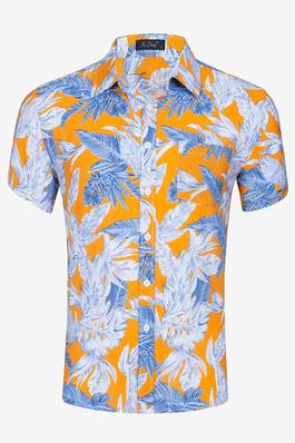Tropical Button Down Beach Shirt