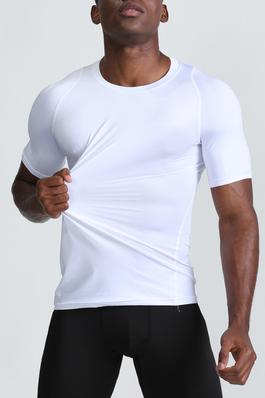 Short Sleeve Solid Sport T-Shirt