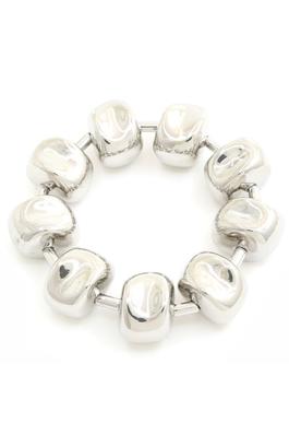 METAL ABSTRACT STRETCH BRACELET
