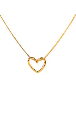 Floating Heart 18K plated