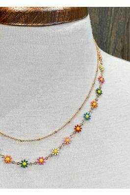 Summertime Double Layer Necklace