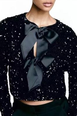 Bows Sequins Outerwear