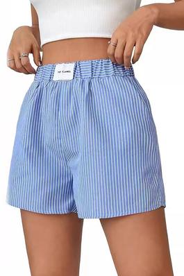 Striped Short Pants