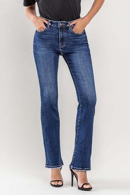 PLUS SIZE HIGH RISE BOOTCUT JEANS