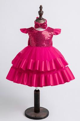 Children's Princess Mesh Puffy Dress