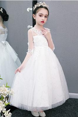 Princess Flower Girl Wedding Dress for Hostess Catwalk